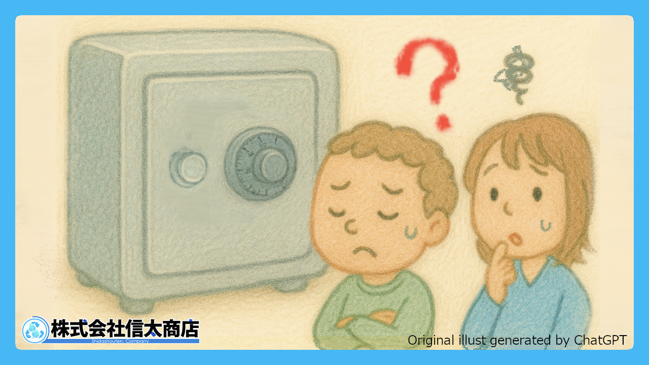 手提げ金庫・キャッシュボックスのダイヤルが開けられない時の対処法