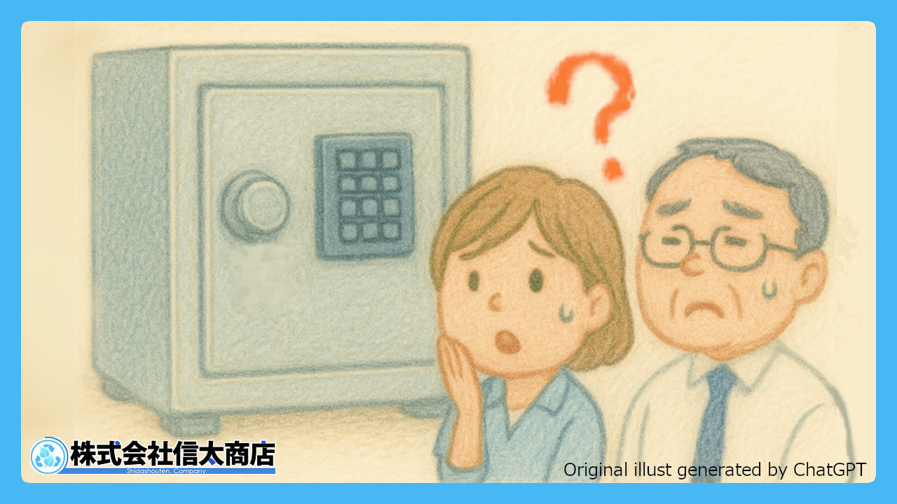 テンキー式・プッシュ式の金庫が開けられない時の対処法