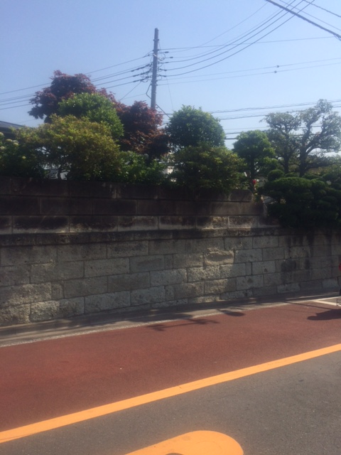 大谷石作業前