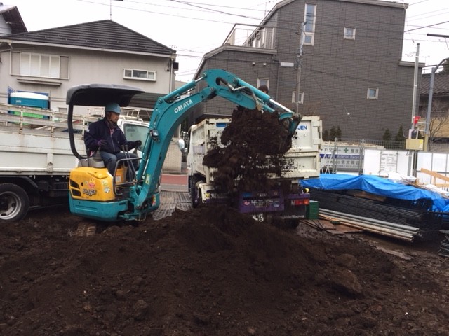 3月9日代沢残土処理３